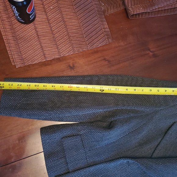 Louben Herringbone Double Breasted Blazer - Picture 10 of 13